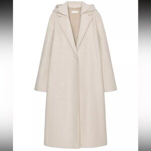 Zara soft hooded coat